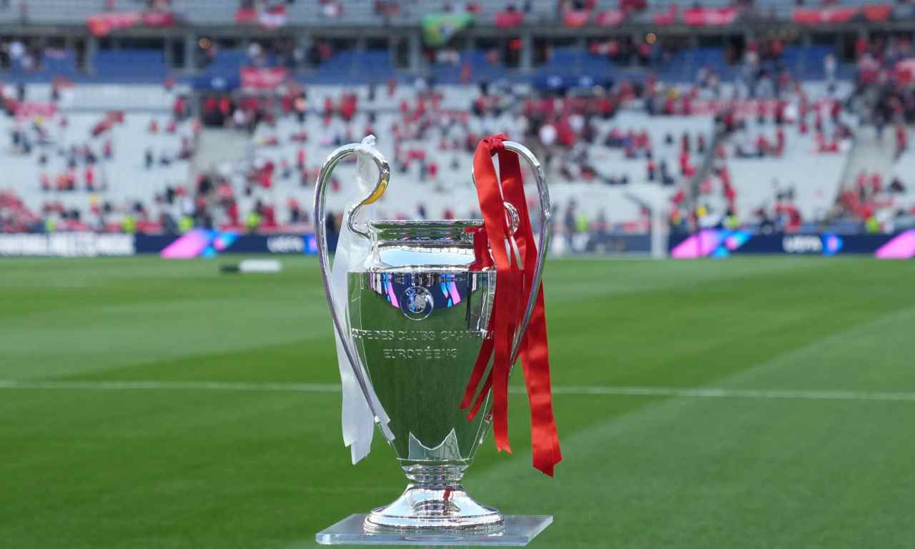 Liverpool-Real Madrid, il trofeo della Champions League