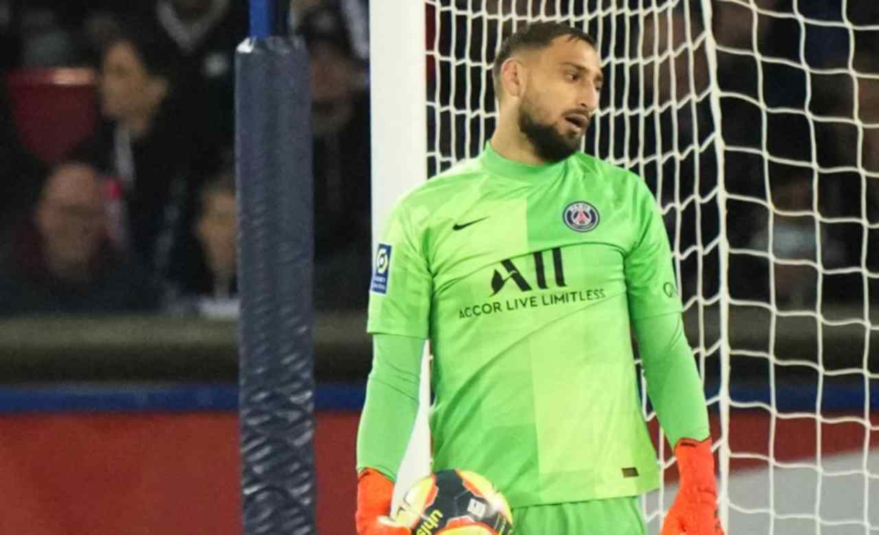 PSG, Donnarumma sconsolato