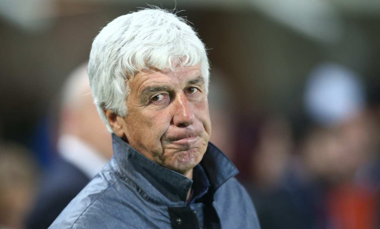 Atalanta, smorfia di Gasperini