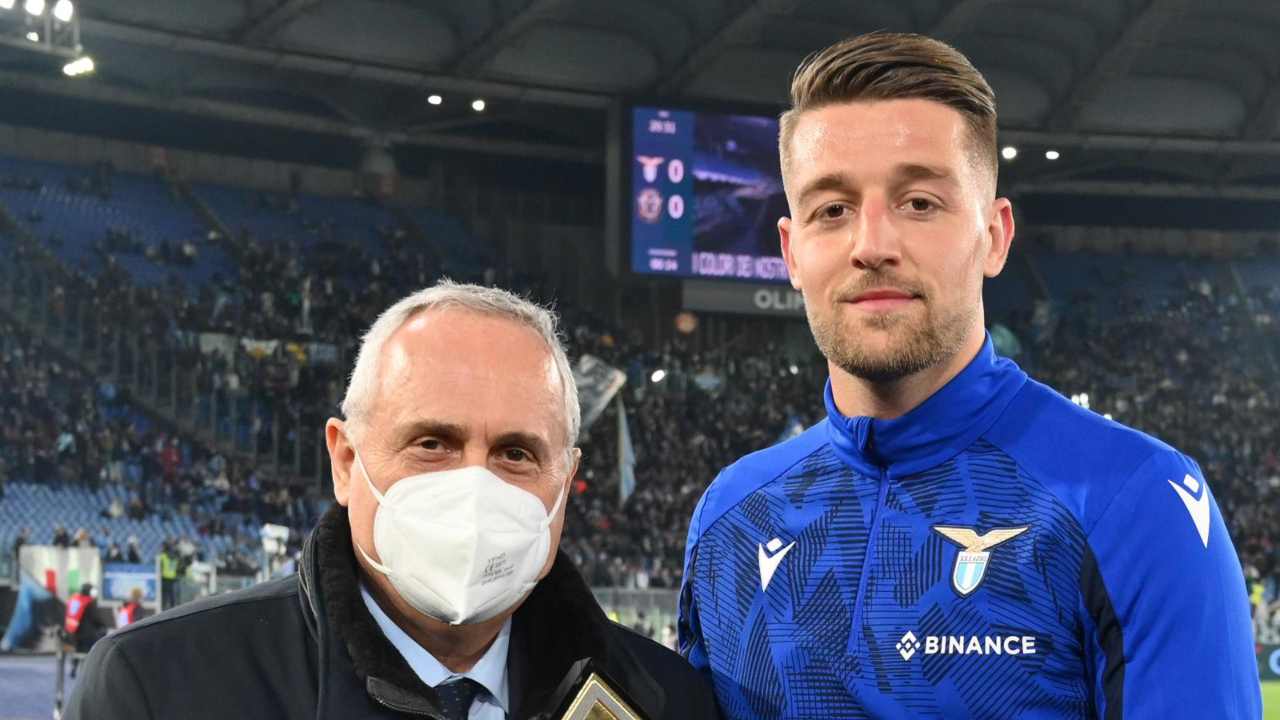 Lotito e Milinkovic