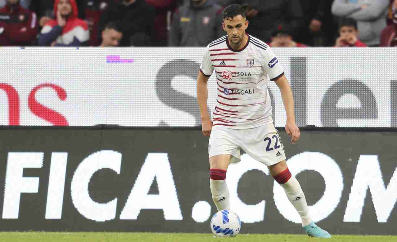 Cagliari, Lykogiannis in azione