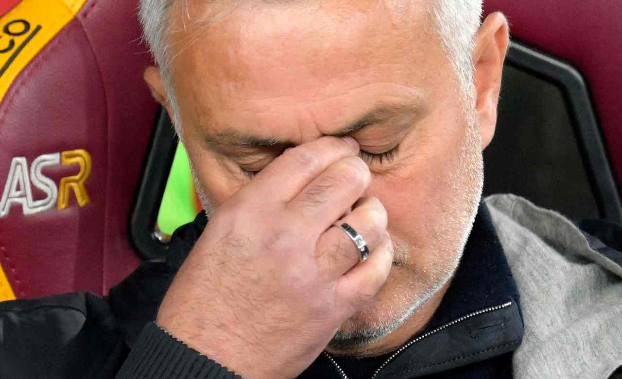 Roma, Mourinho deluso