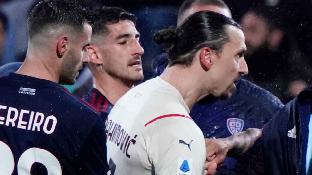 Ibrahimovic contro il Cagliari