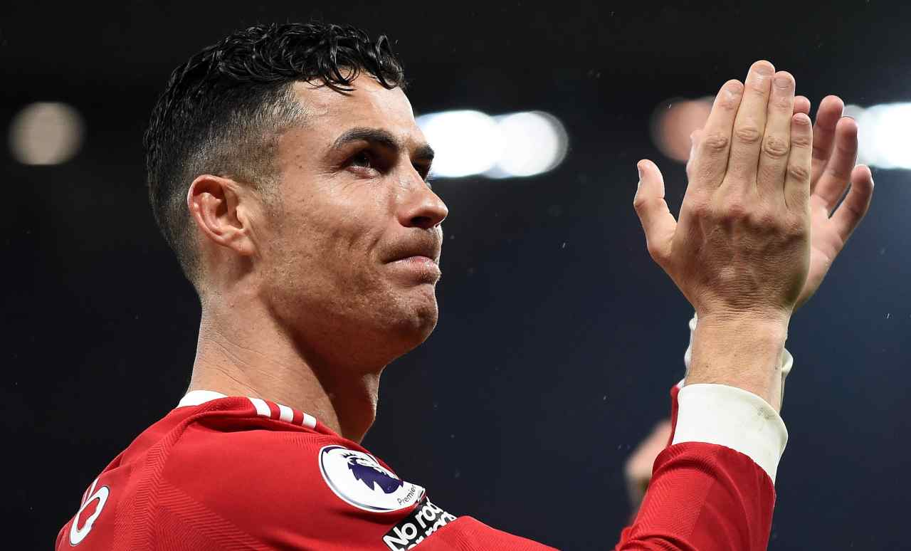 Manchester United, Cristiano Ronaldo applaude