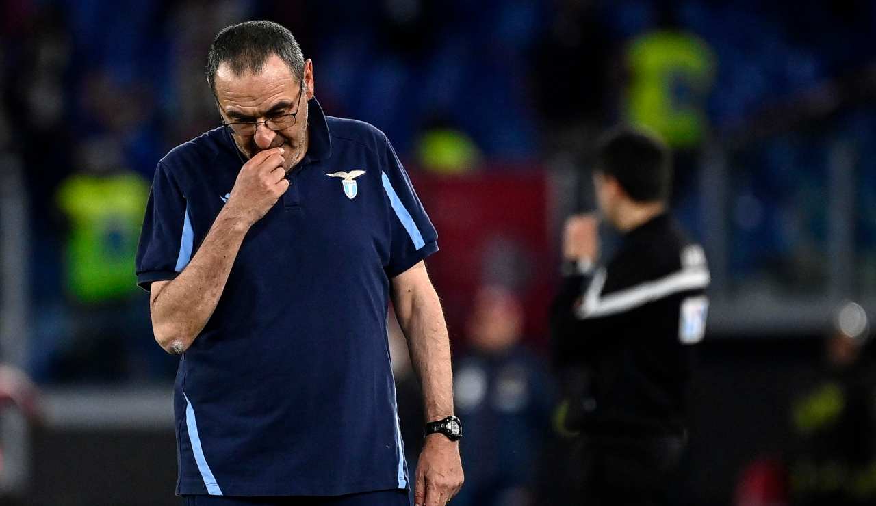 Lazio, Sarri a testa bassa