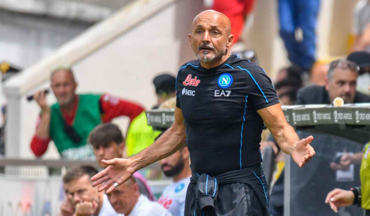 Napoli, Spalletti allarga le braccia