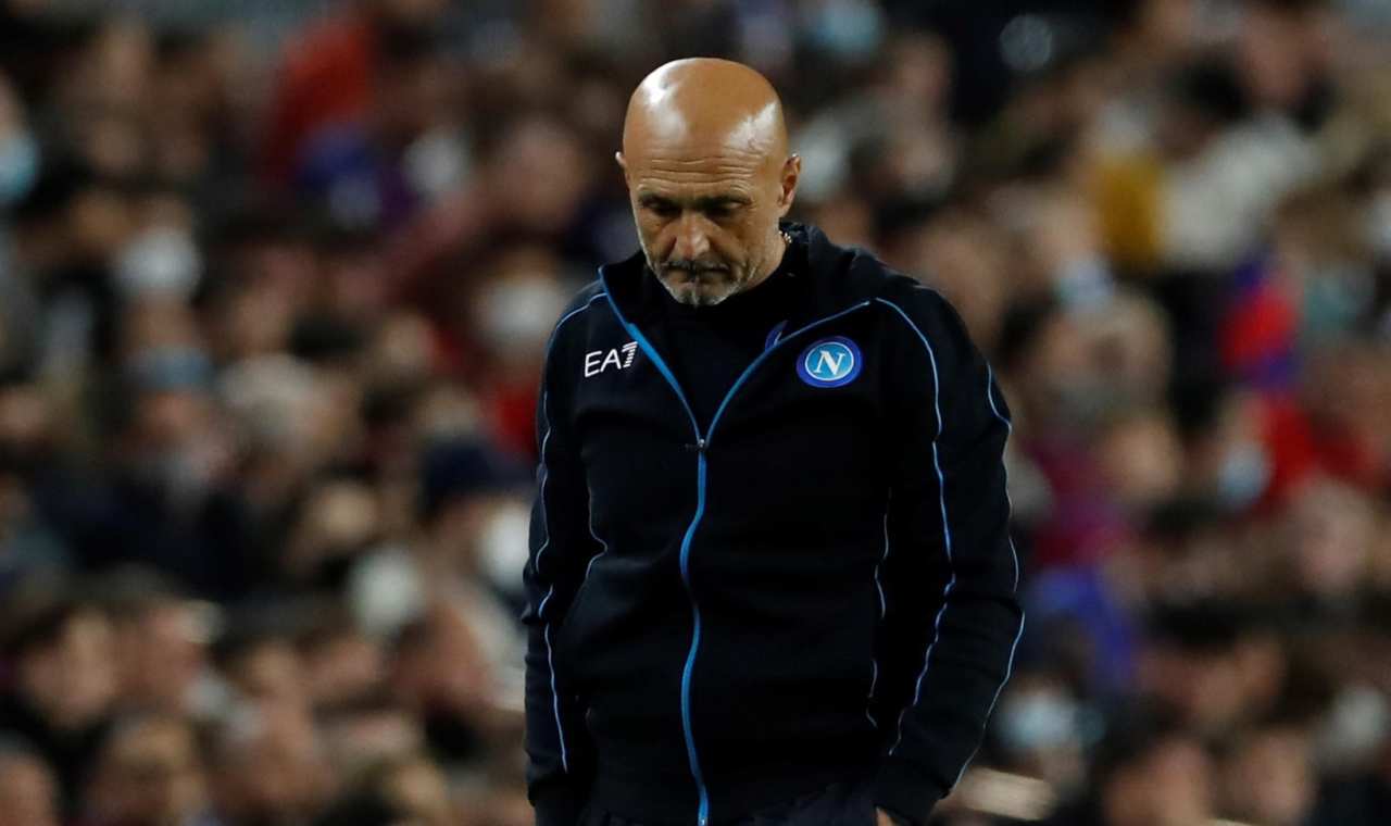 Napoli, Spalletti a testa bassa