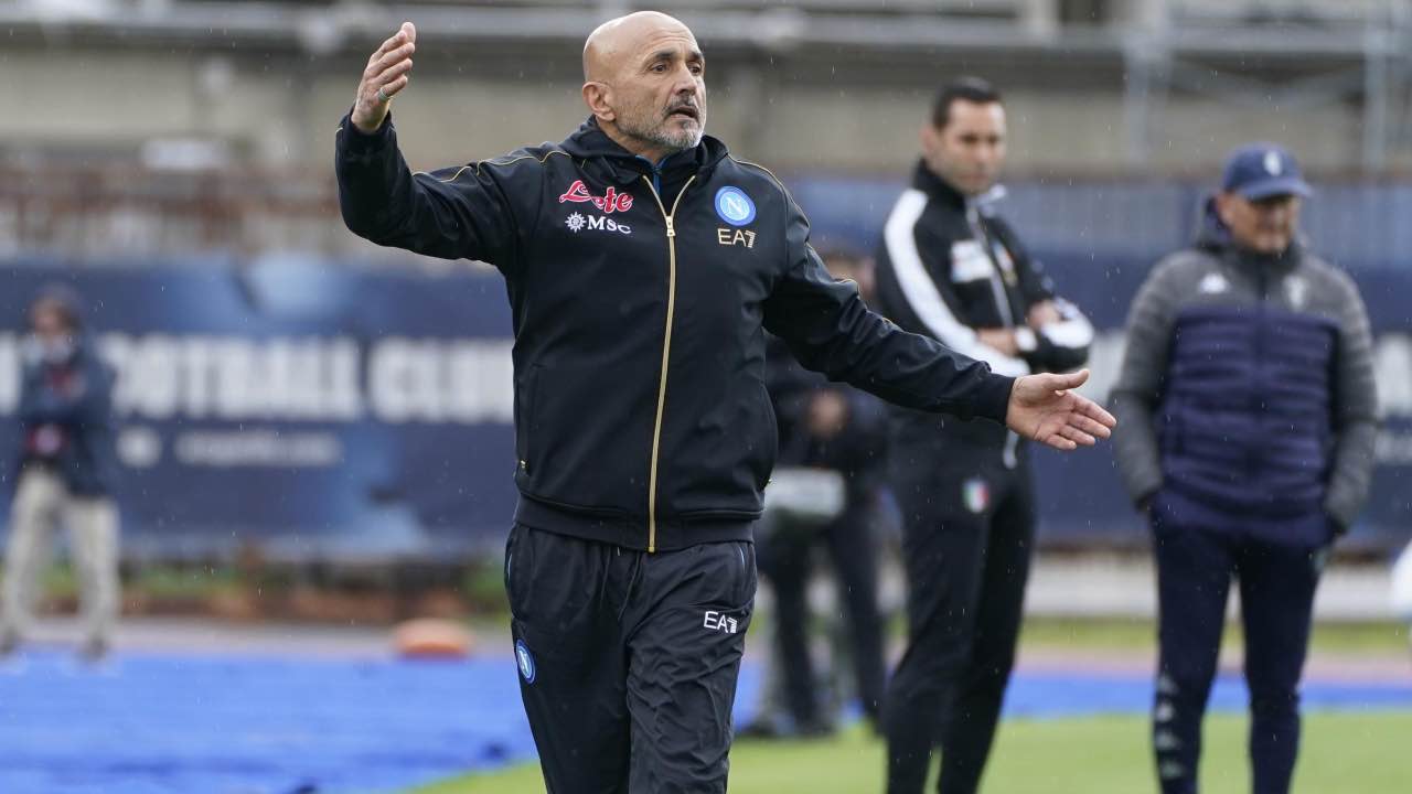 Luciano Spalletti a bordocampo