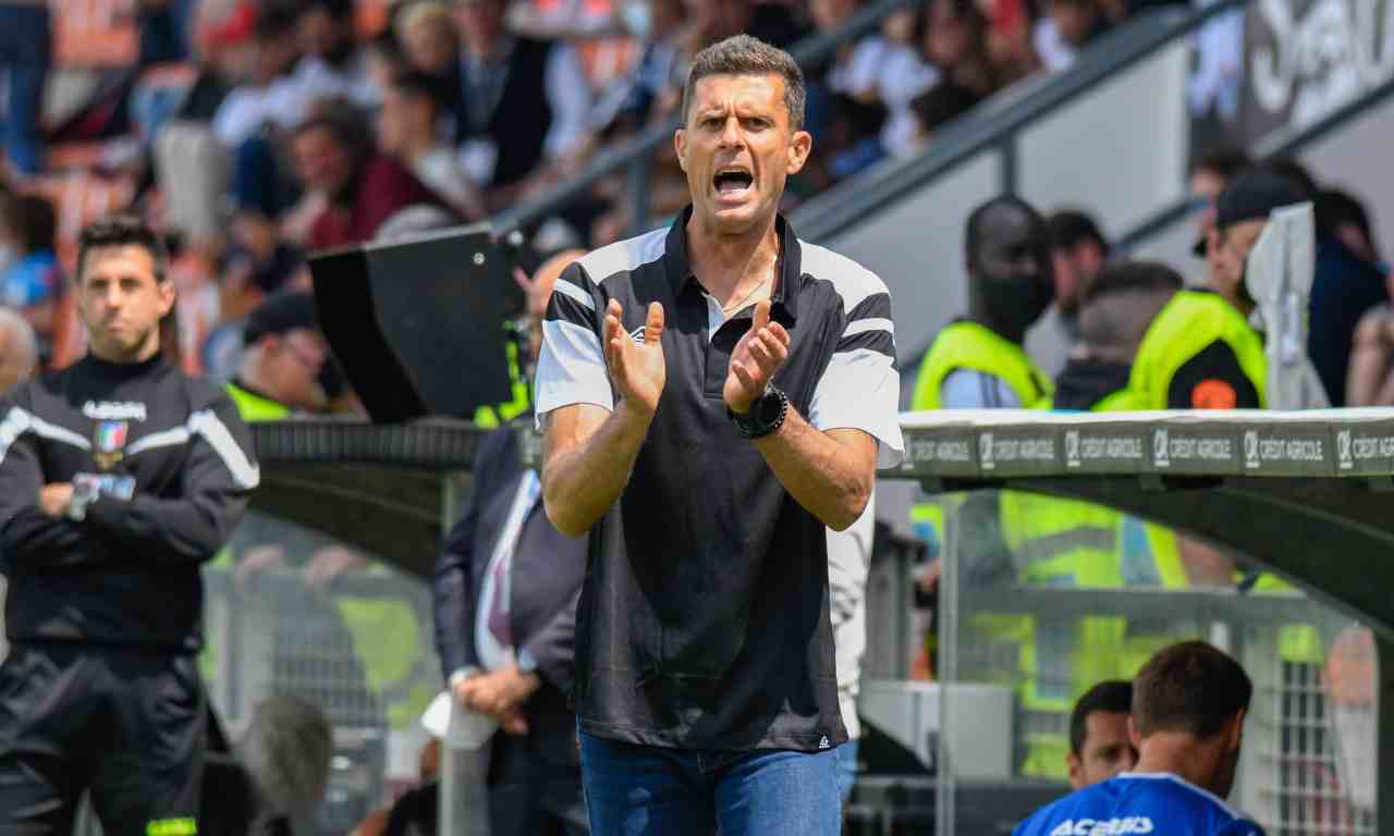 Udinese-Spezia, Thiago Motta applaude