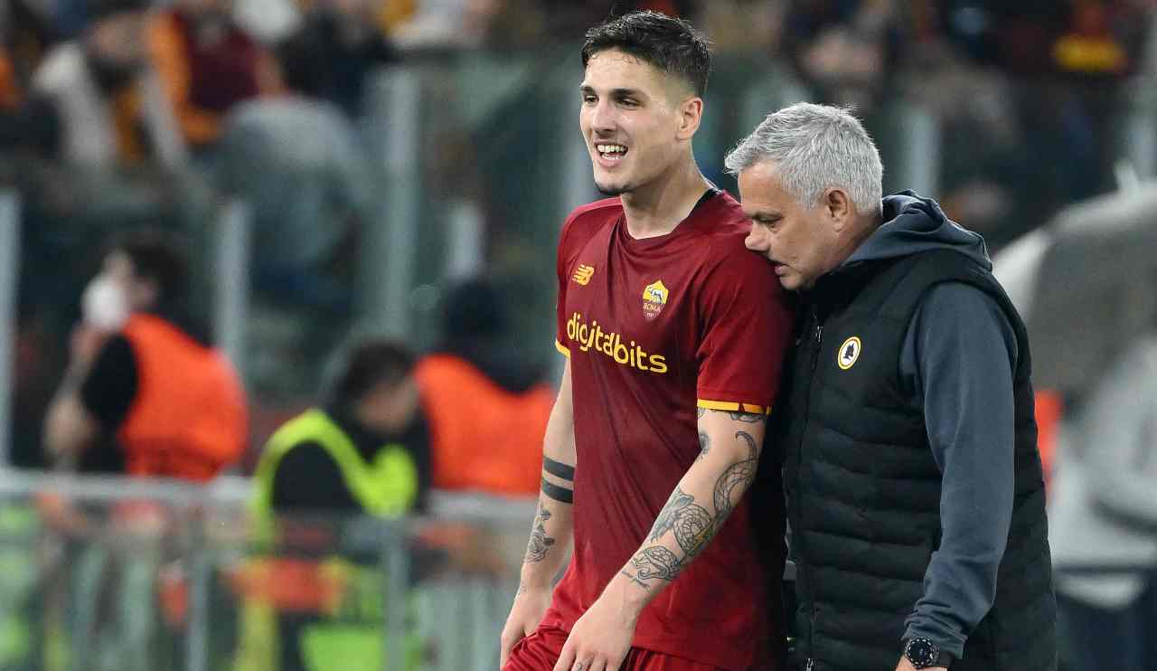 Roma, Zaniolo e Mourinho 