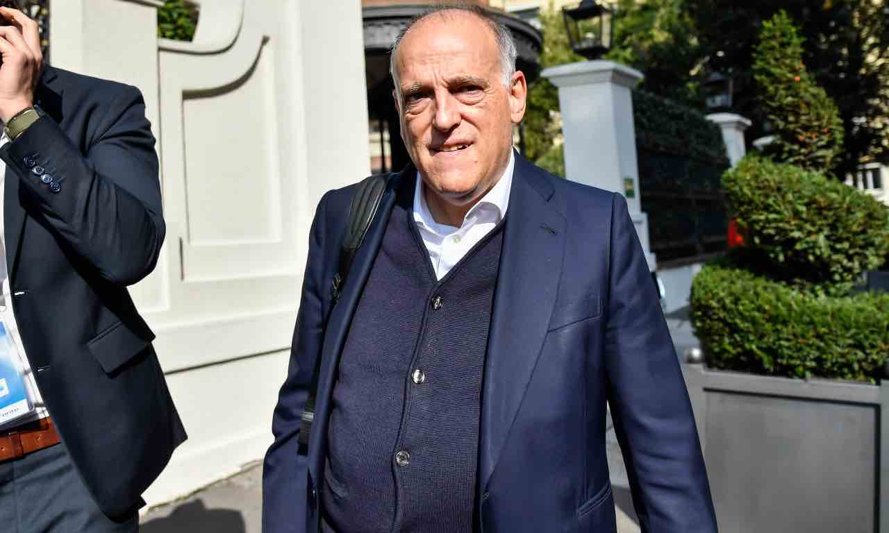 Javier Tebas a Milano