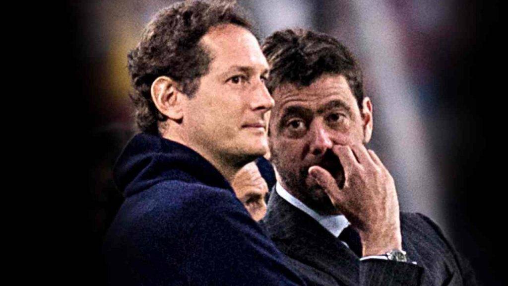 Agnelli e Elkann della Juventus