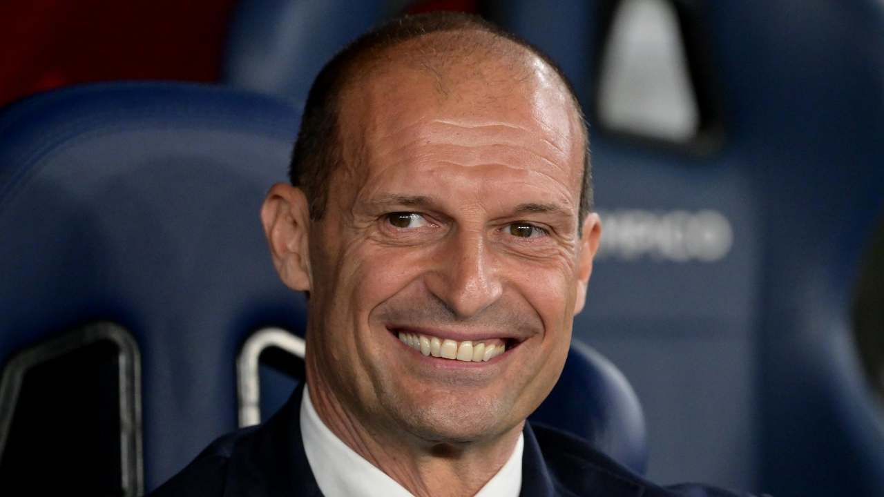 Allegri sorridente