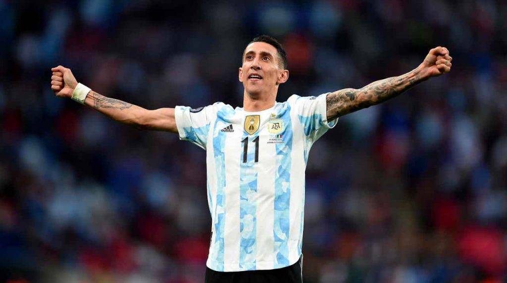 Di Maria esulta