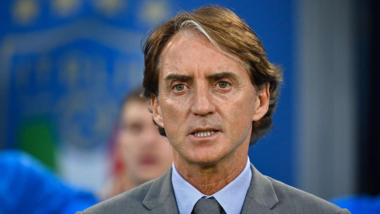 Mancini in panchina