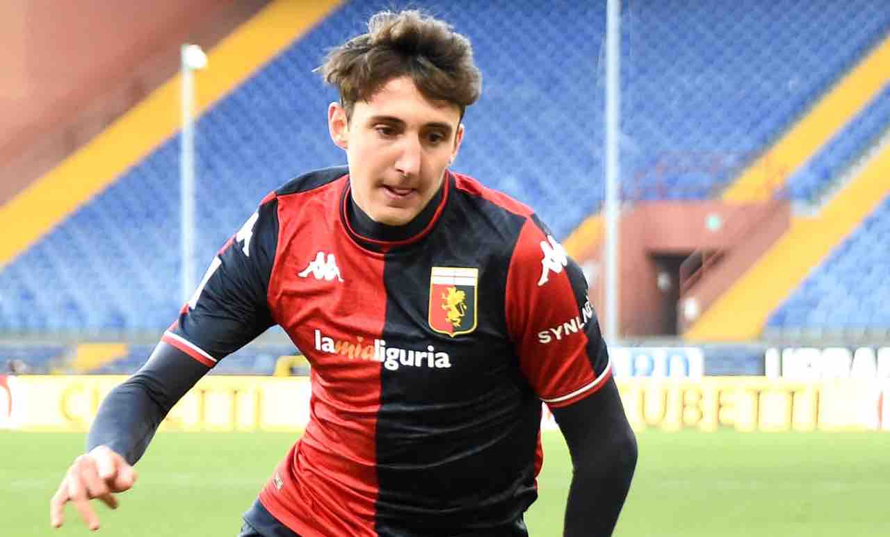 Andrea Cambiaso col Genoa