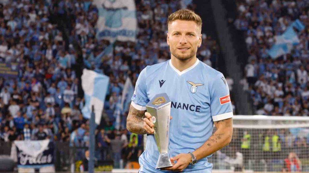 Lazio, Immobile sorride