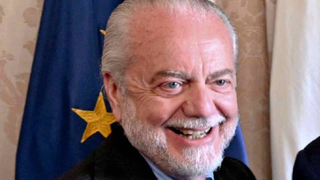 Aurelio De Laurentiis, presidente del Napoli