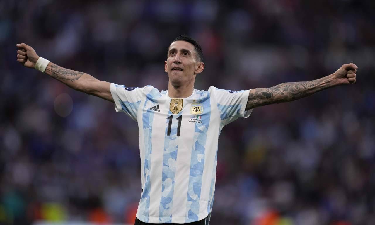 Di Maria esulta