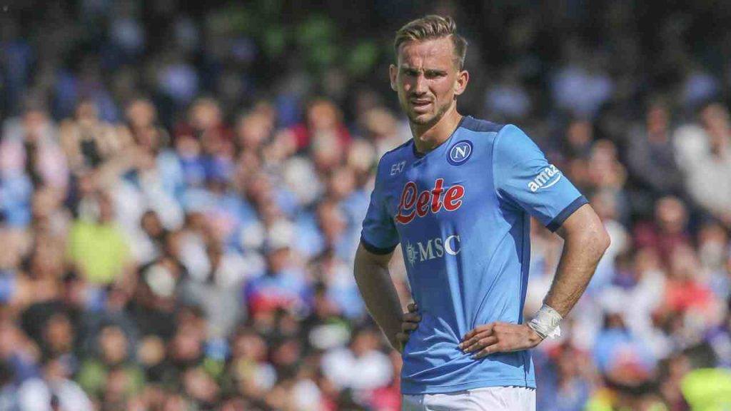 Fabian Ruiz centrocampista del Napoli