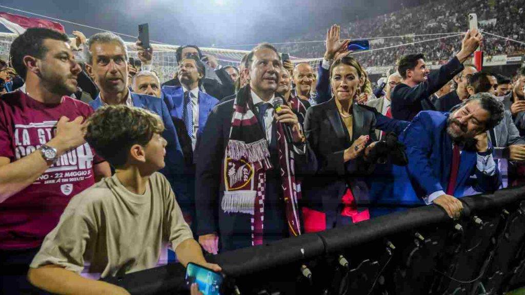 Danilo Iervolino, presidente della Salernitana