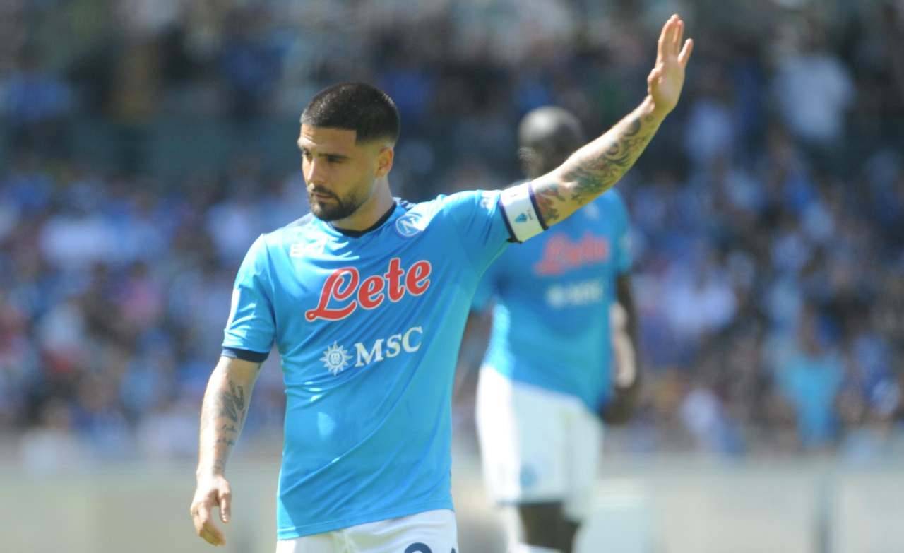 Insigne al Maradona 