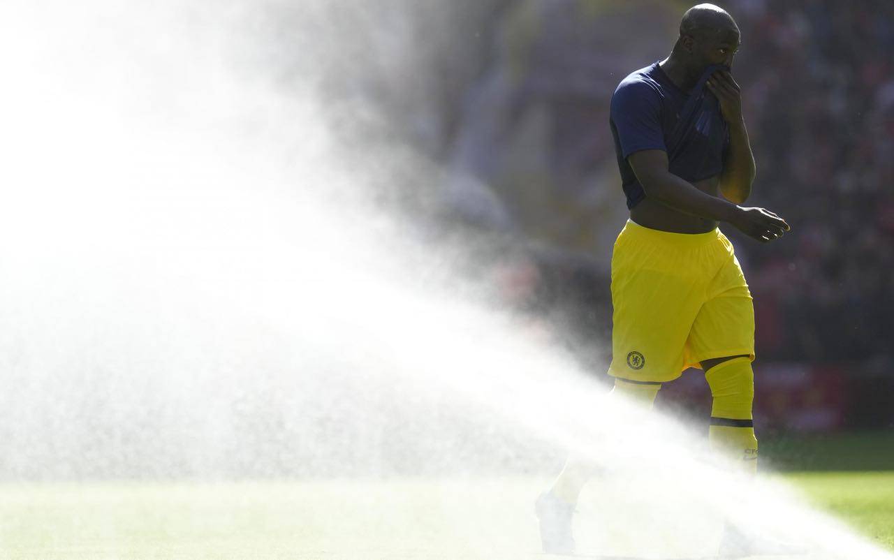 Lukaku in campo col Chelsea