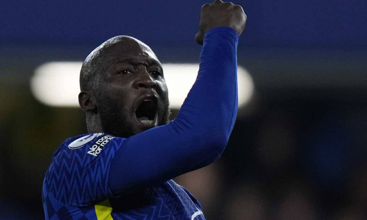 Lukaku esulta col Chelsea