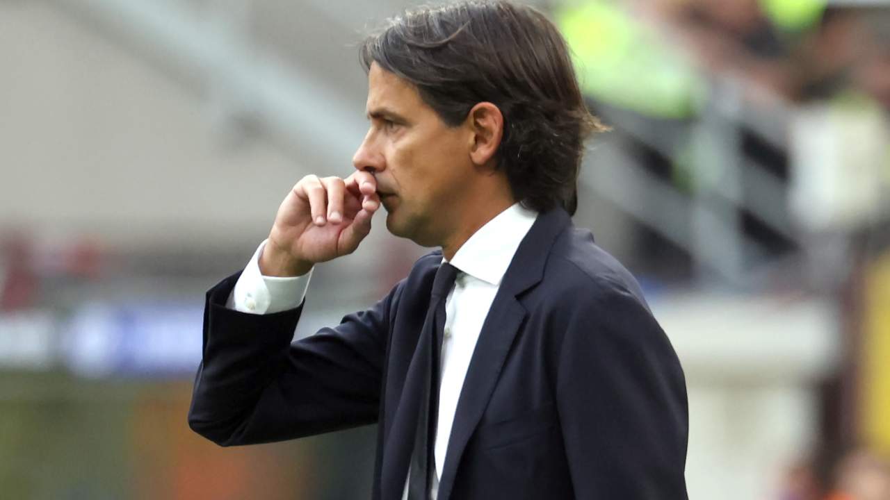 Inzaghi pensieroso