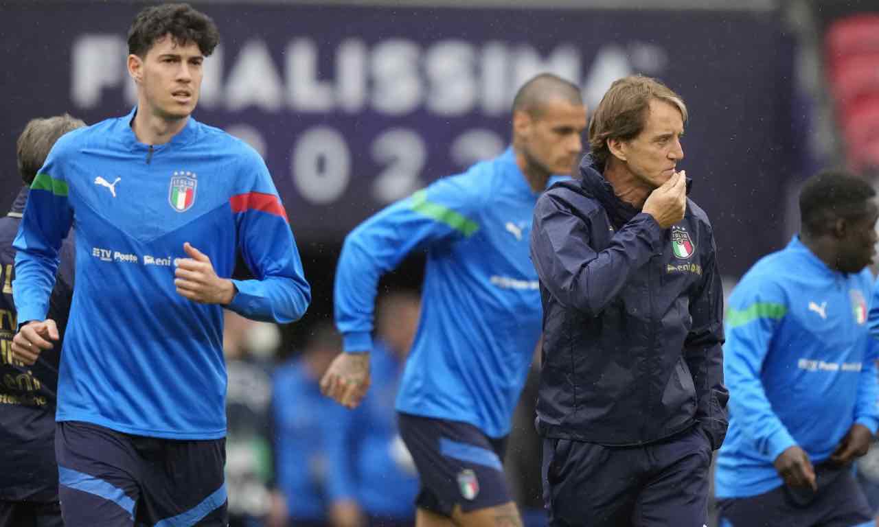 La Nazionale si allena a Wembley