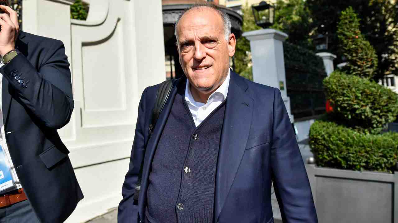 Javier Tebas sornione