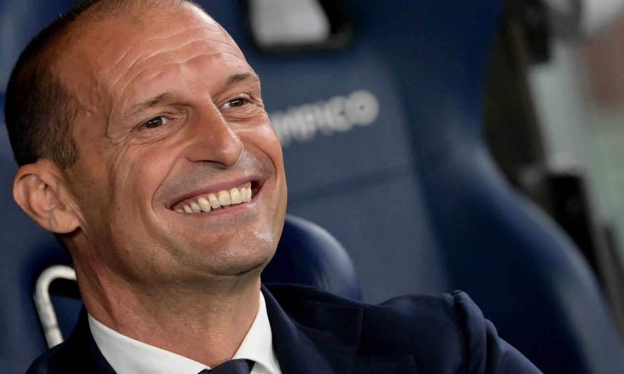 Allegri sorridente