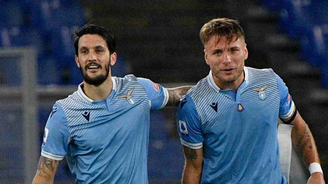 Luis Alberto con Ciro Immobile 