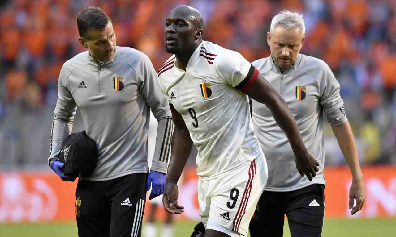 Lukaku con il Belgio 