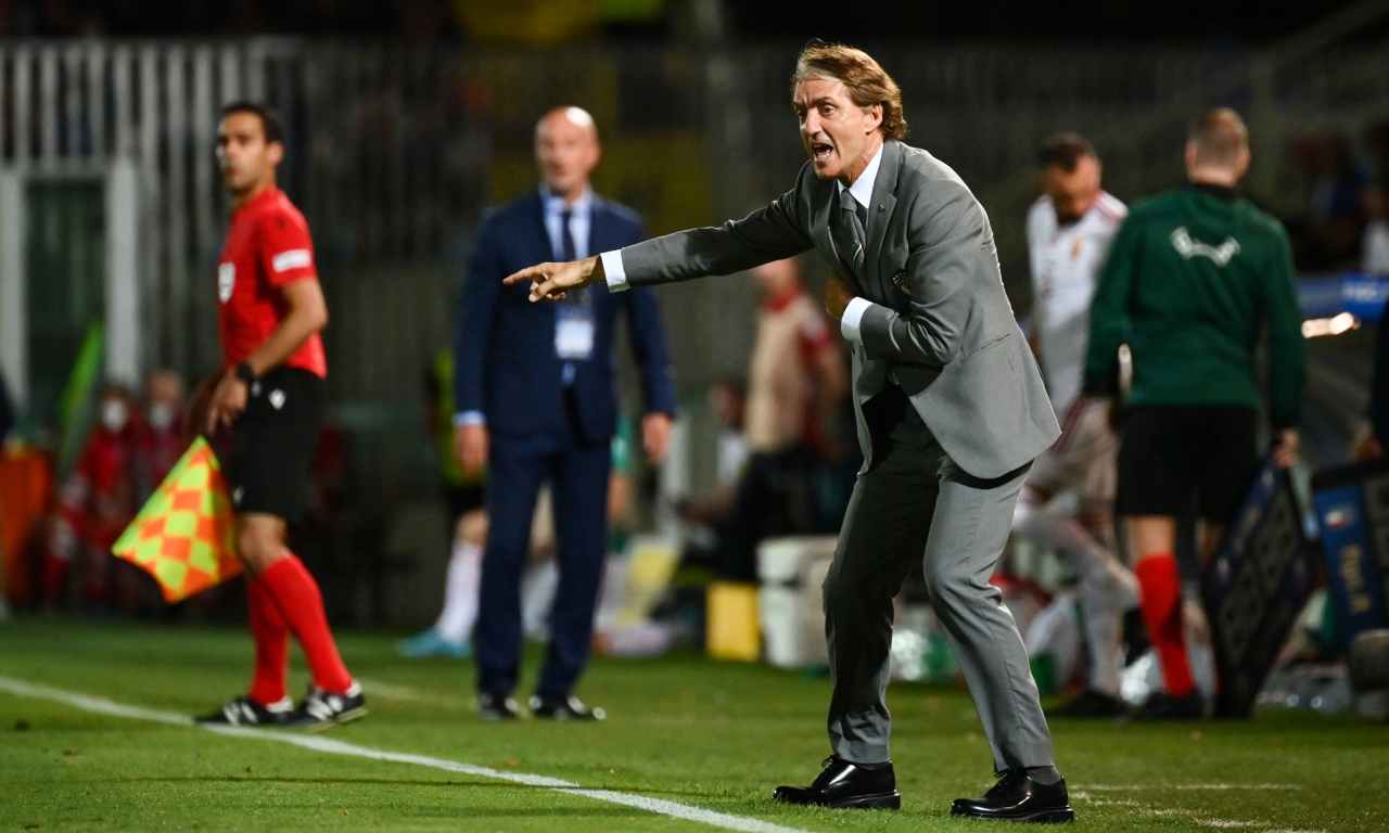 Mancini dà indicazioni 