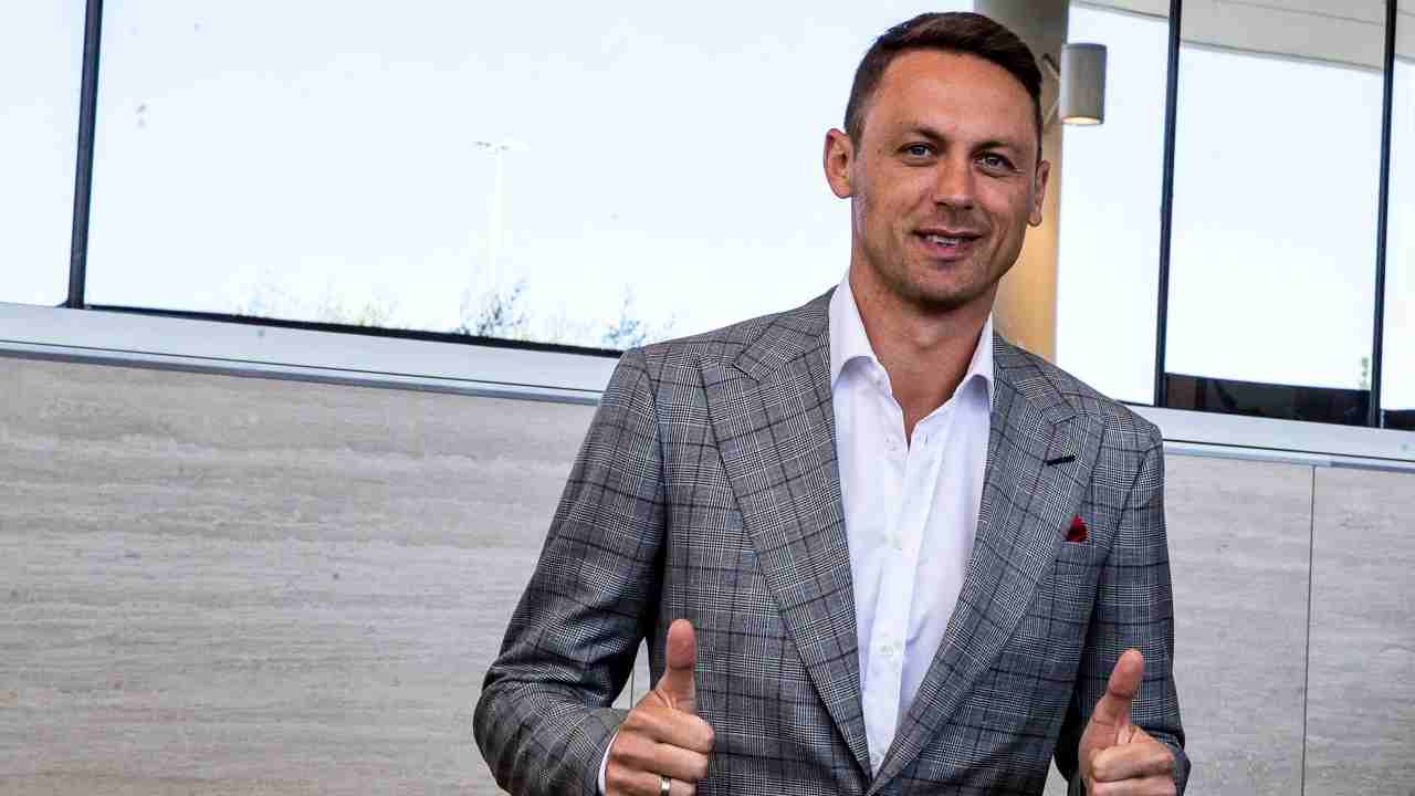 Matic all'arrivo a Ciampino