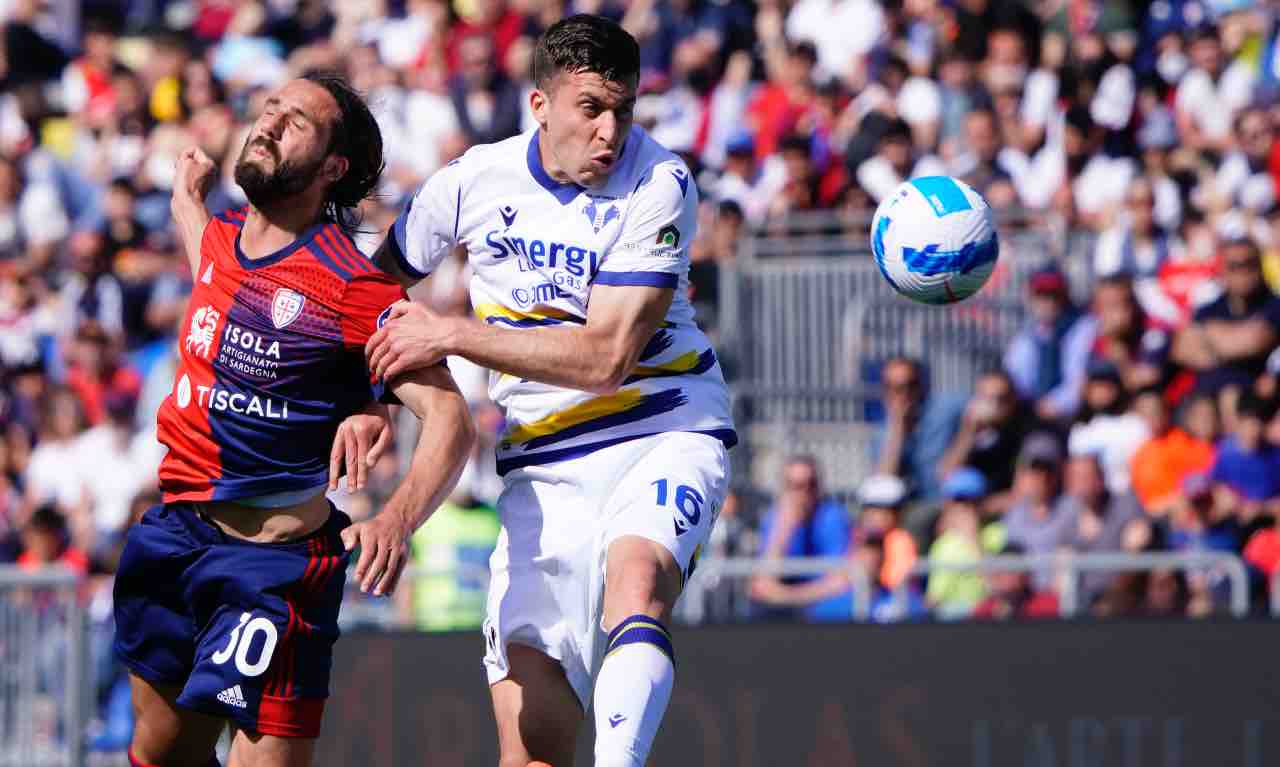 Casale in azione col Verona