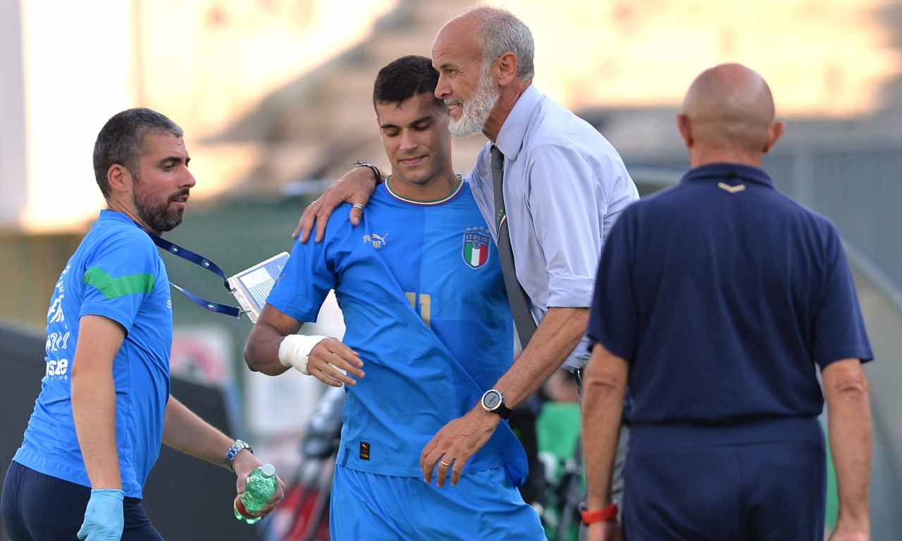 Nicolato con Pellegri