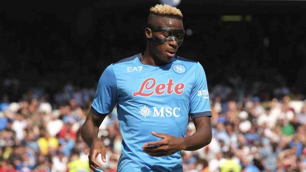 Victor Osimhen attaccante del Napoli