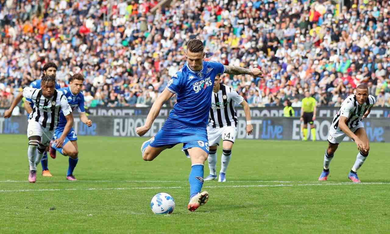 Pinamonti in campo con l'Empoli