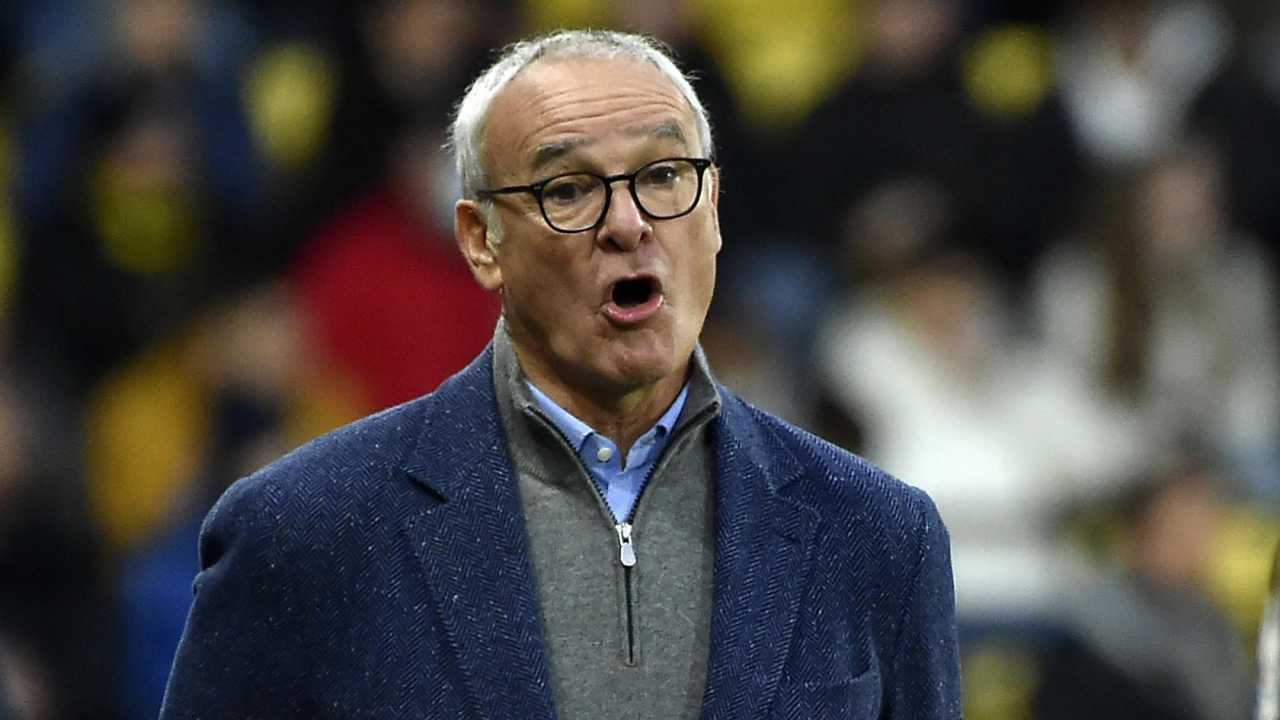 Ranieri in panchina