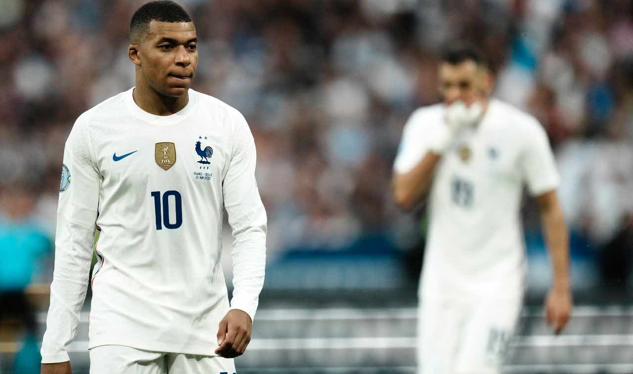 Mbappé durante Francia-Croazia