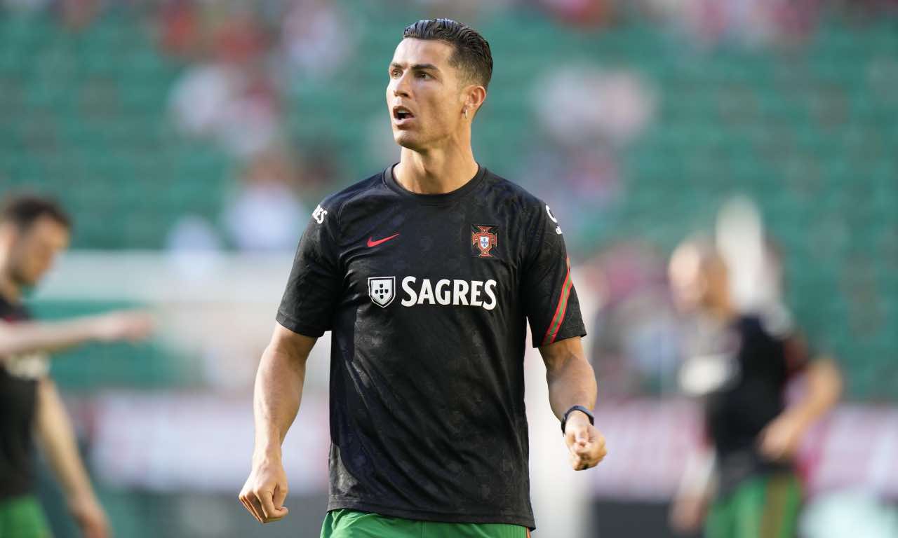 Ronaldo in campo col Portogallo