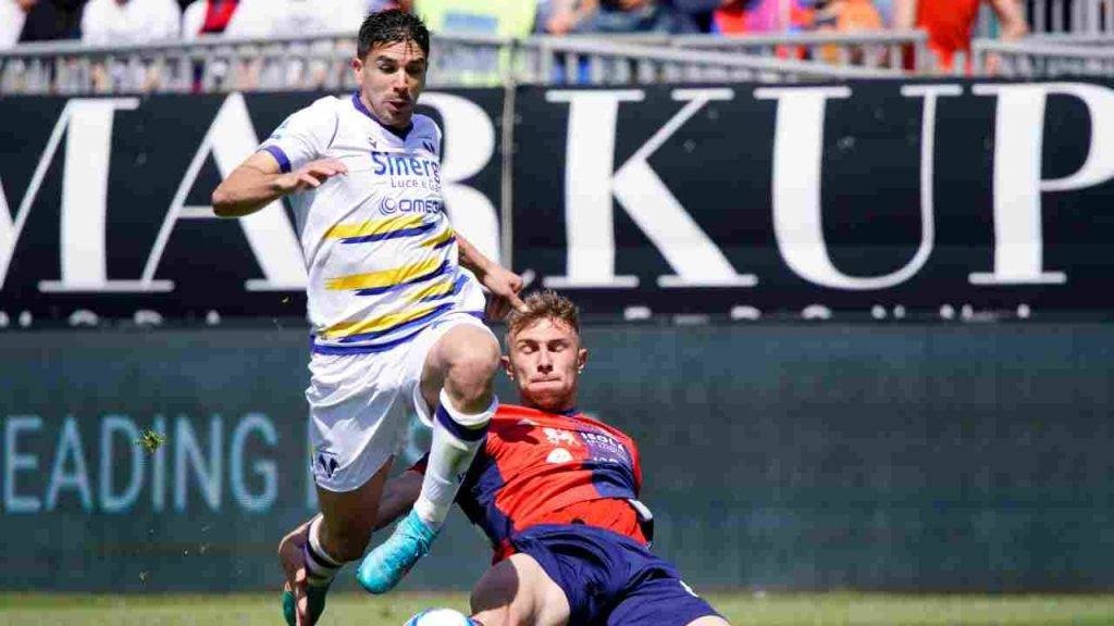 Giovanni Simeone, attaccante del Verona