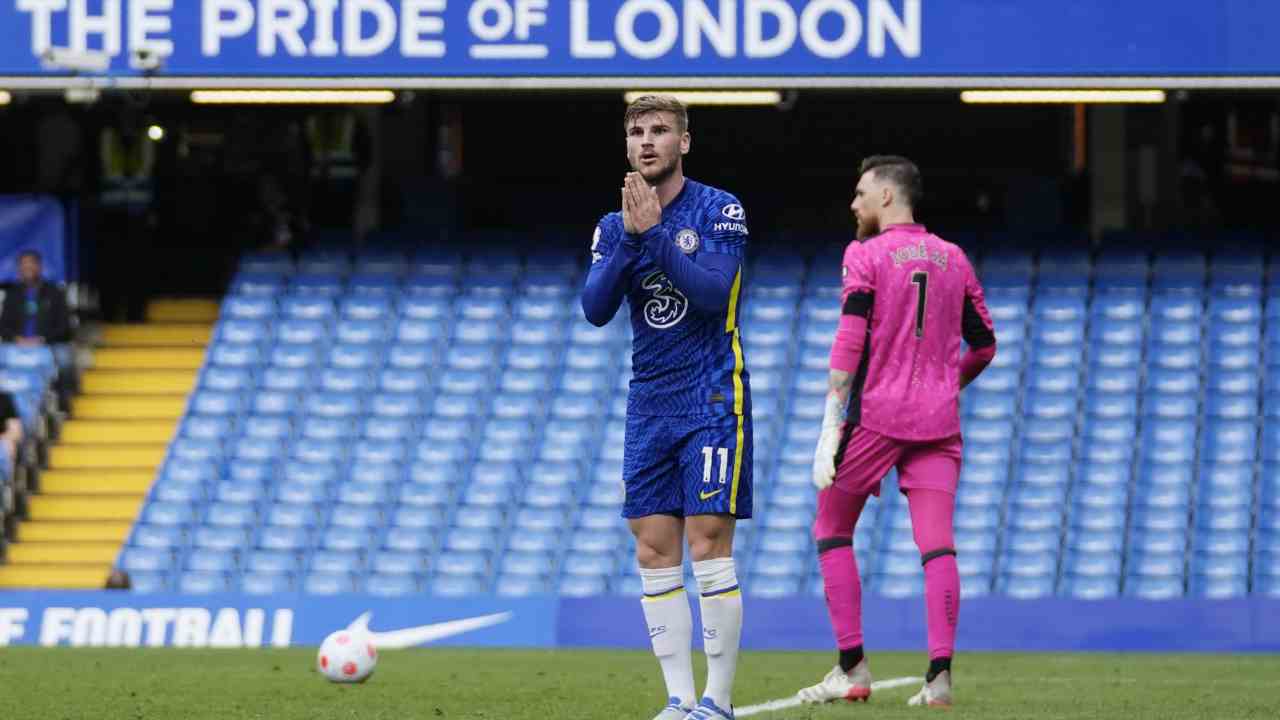 Werner chiede spiegazioni Chelsea