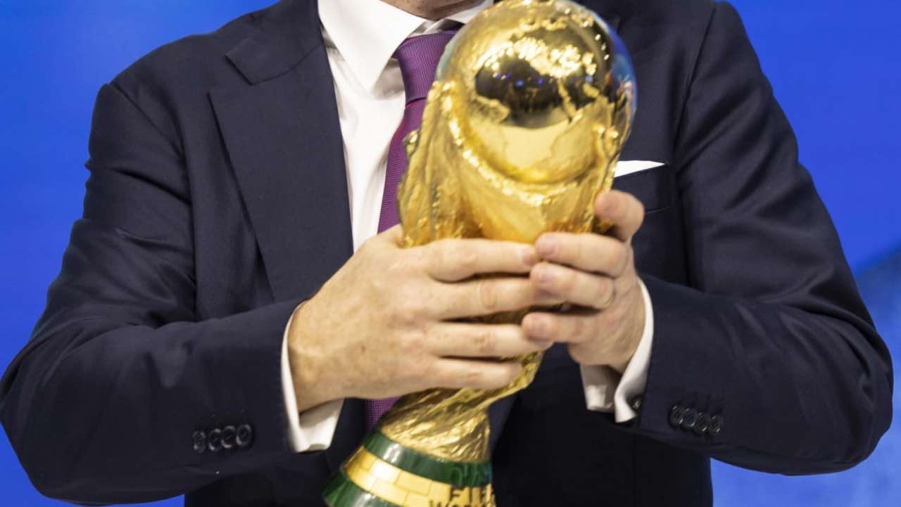 Il trofeo dei Mondiali