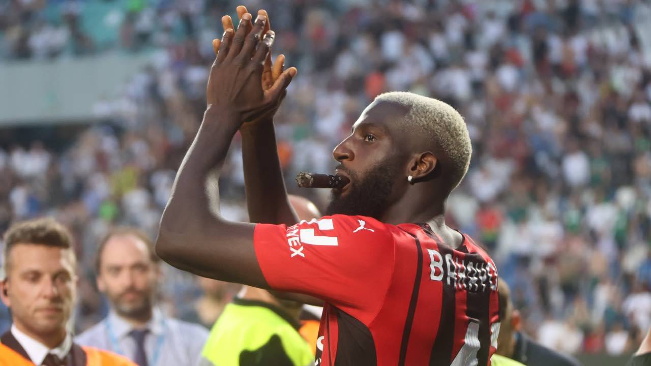 Tiémoué Bakayoko in campo