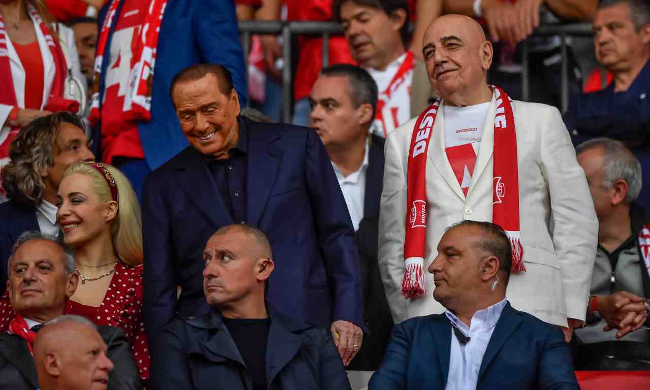 Monza, Berlusconi e Galliani in tribuna