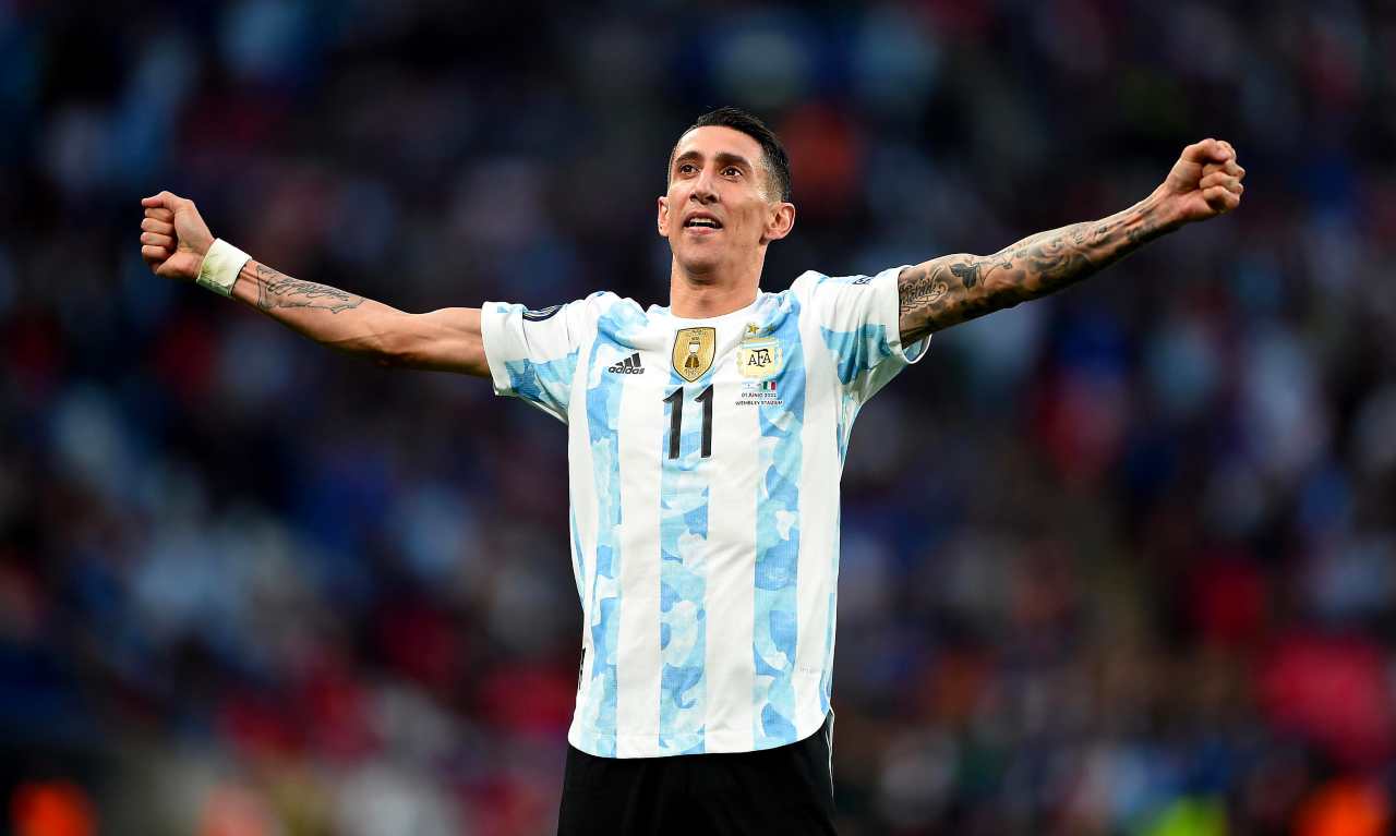 Di Maria esulta