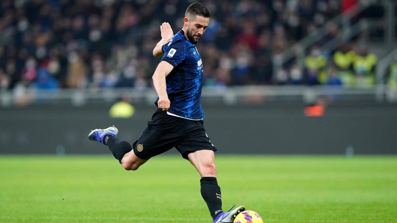 Roberto Gagliardini in azione